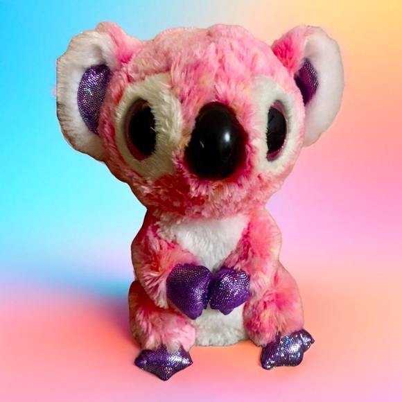 Ty Beanie Boo “Kacey” the Pink Koala (6 inch), Boo's Kacey ,Big Eyes A20 - Picture 5 of 7